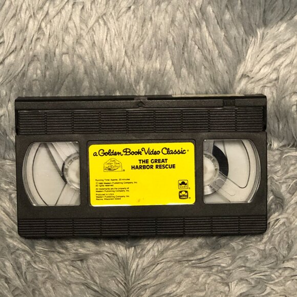 Little Golden Book Land Friends The Great Harbor Rescue VHS 1989 - Picture 8 of 8